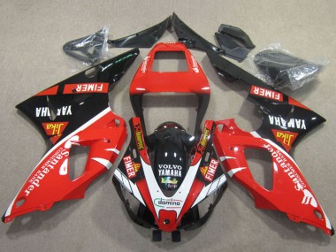 Buy 2009-2011 Yamaha YZF R1 Motorcycle Fairings - Red Black White Santander Fimer Volvo UK