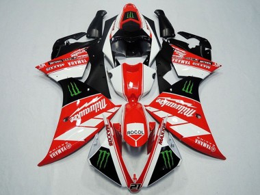 Buy 2012-2014 Yamaha YZF R1 Motorcycle Fairings - White Grey Glossy Black Green Monster Milwaukee Maxxis Rocol UK
