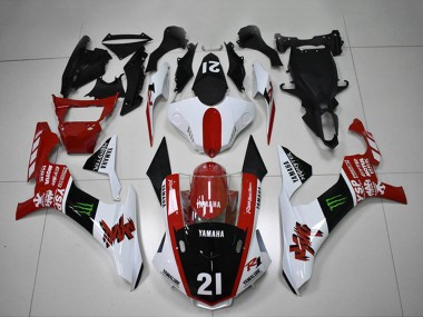 Buy 2015-2019 Yamaha YZF R1 Motorcycle Fairings - White Red Glossy Black Green Monster Motul YSP UK