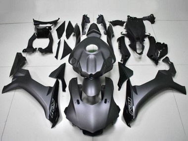 Buy 2015-2019 Yamaha YZF R1 Motorcycle Fairing - Matte Black Glossy Black UK