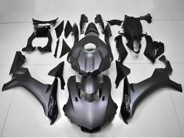 Buy 2015-2019 Yamaha YZF R1 Motorcycle Fairing - Matte Black Glossy Black UK