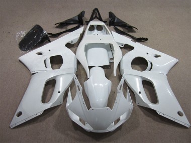 Buy 1998-2002 Yamaha YZF R6 Motorcycle Fairings - White UK