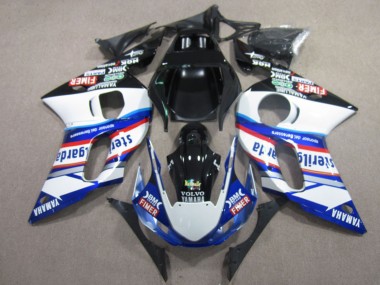 Buy 1998-2002 Yamaha YZF R6 Motorcycle Fairings - White Blue Red Black Vilvo Fimer Sterilgarda UK