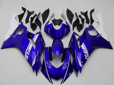 Buy 2017-2025 Yamaha YZF R6 Motorcycle Fairings - White Blue UK