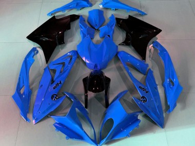 Alien Blue and White 09-14 S1000RR Motorcycle Fairing