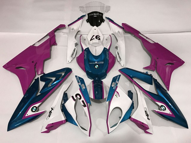 Alien Blue and White 09-14 S1000RR Motorcycle Fairing Alien Blue and White 09-14 S1000RR Motorcycle Fairing