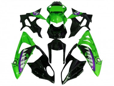 Alien Blue and White 09-14 S1000RR Motorcycle Fairing