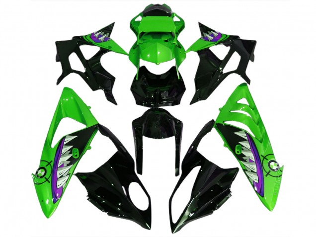 Alien Blue and White 09-14 S1000RR Motorcycle Fairing