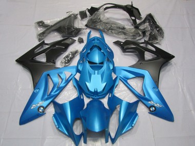 Alien Blue and White 09-14 S1000RR Motorcycle Fairing