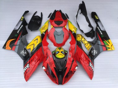 Alien Blue and White 09-14 S1000RR Motorcycle Fairing
