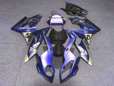 Alien Blue and White 09-14 S1000RR Motorcycle Fairing