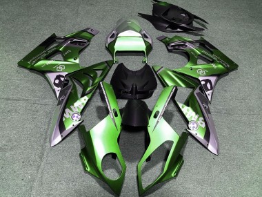 Alien Blue and White 09-14 S1000RR Motorcycle Fairing