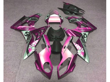 Alien Blue and White 09-14 S1000RR Motorcycle Fairing