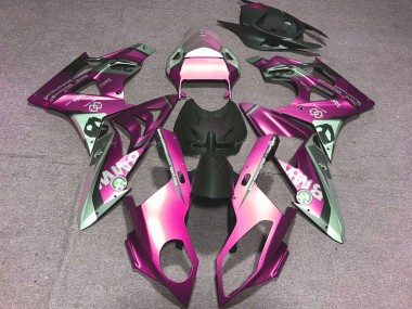 Alien Blue and White 09-14 S1000RR Motorcycle Fairing