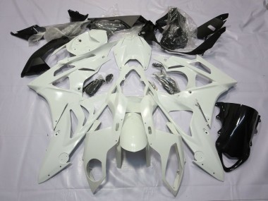 Alien Blue and White 09-14 S1000RR Motorcycle Fairing