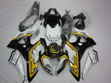 Alien Blue and White 09-14 S1000RR Motorcycle Fairing