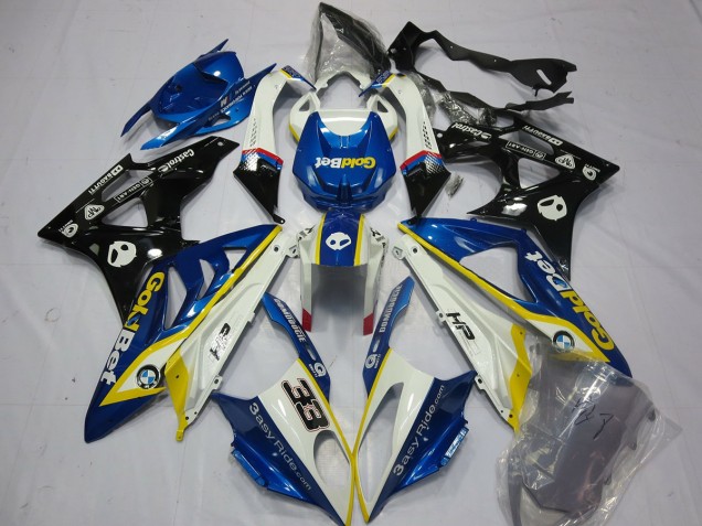 Alien Blue and White 09-14 S1000RR Motorcycle Fairing Alien Blue and White 09-14 S1000RR Motorcycle Fairing