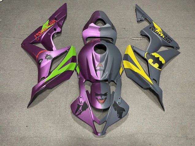 Bat Man vs Joker Matte 07-08 CBR600RR Motorcycle Fairing Bat Man vs Joker Matte 07-08 CBR600RR Motorcycle Fairing