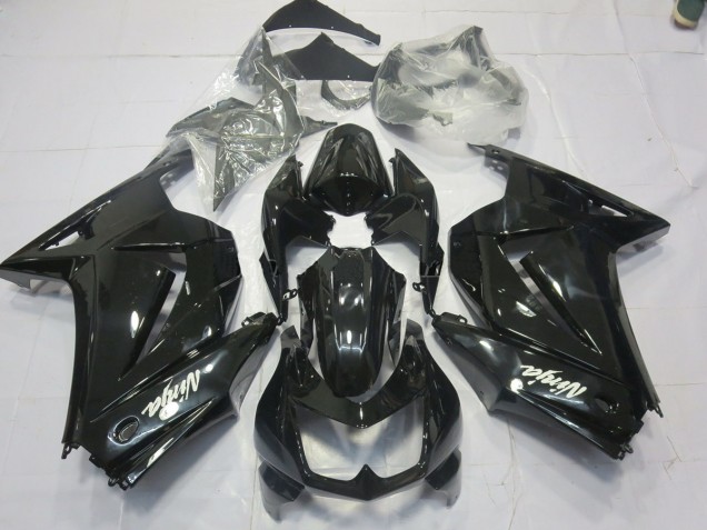 Black Gloss 08-12 Ninja 250 Motorcycle Fairing Black Gloss 08-12 Ninja 250 Motorcycle Fairing