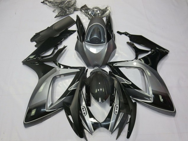 Black Grey Special 06-07 GSXR 600-750 Motorcycle Fairing Black Grey Special 06-07 GSXR 600-750 Motorcycle Fairing