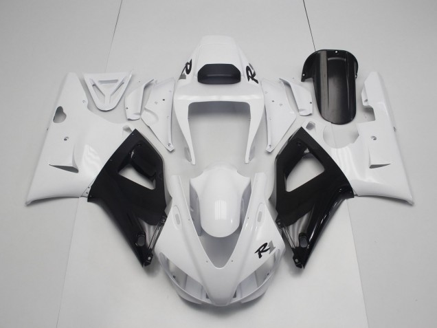 Black and White 98-99 R1 Motorcycle Fairing Black and White 98-99 R1 Motorcycle Fairing