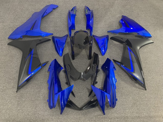 Blue Black and Grey 11-24 GSXR 600-750 Motorcycle Fairing Blue Black and Grey 11-24 GSXR 600-750 Motorcycle Fairing