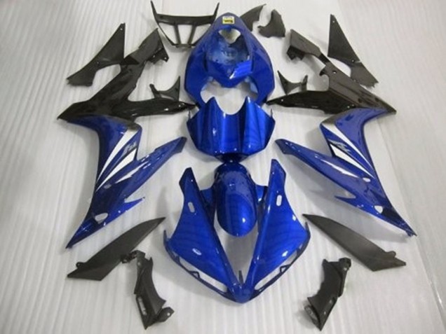 Blue Black and White Gloss Style 04-06 R1 Motorcycle Fairing
