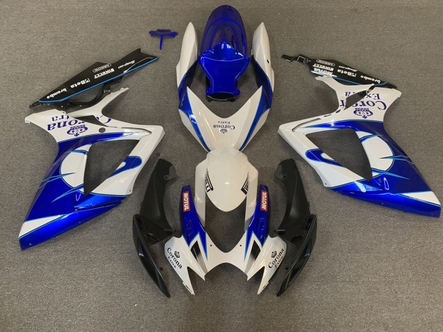 Blue Corona 06-07 GSXR 600-750 Motorcycle Fairing Blue Corona 06-07 GSXR 600-750 Motorcycle Fairing