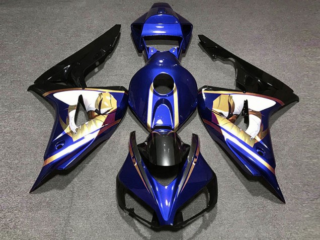 Blue & Gold 06-07 CBR1000RR Motorcycle Fairing Blue & Gold 06-07 CBR1000RR Motorcycle Fairing