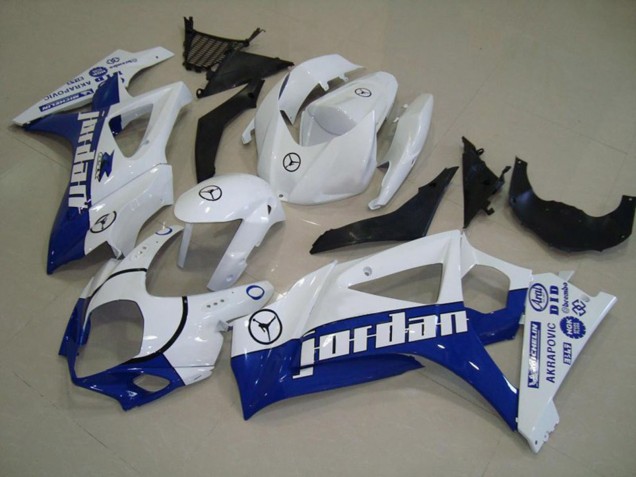 Blue Jordan 07-08 GSXR 1000 Motorcycle Fairing Blue Jordan 07-08 GSXR 1000 Motorcycle Fairing