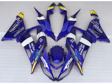 Blue Style 13-18 ZX6R Motorcycle Fairing
