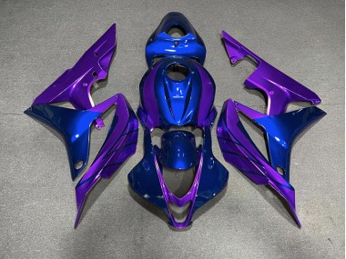 Blue & Purple 07-08 CBR600RR Motorcycle Fairing