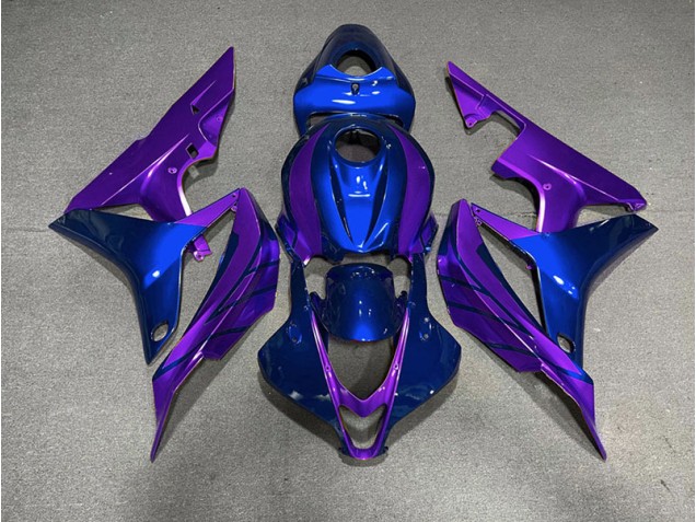 Blue & Purple 07-08 CBR600RR Motorcycle Fairing Blue & Purple 07-08 CBR600RR Motorcycle Fairing