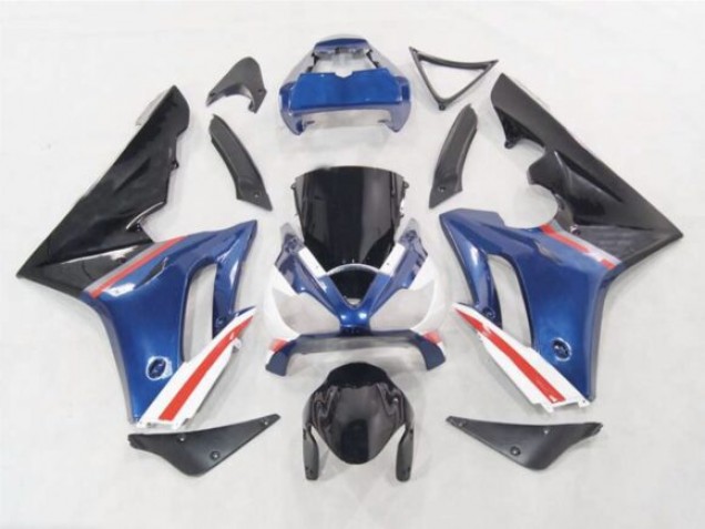 Blue / Red and White 06-08 Daytona 675 Motorcycle Fairing Blue / Red and White 06-08 Daytona 675 Motorcycle Fairing