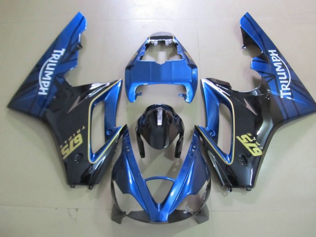 Blue and Black 06-08 Daytona 675 Motorcycle Fairing Blue and Black 06-08 Daytona 675 Motorcycle Fairing