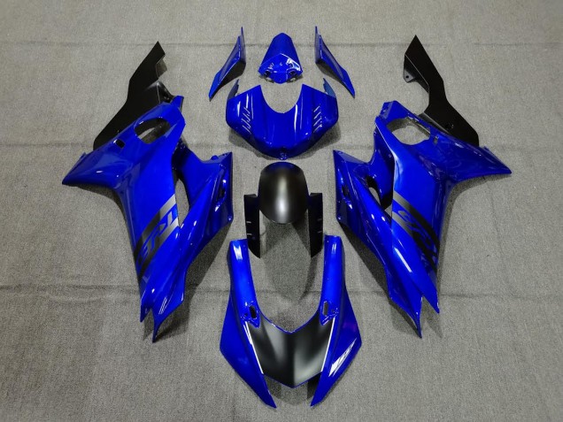 Blue and Black 17-21 R6 Motorcycle Fairing Blue and Black 17-21 R6 Motorcycle Fairing