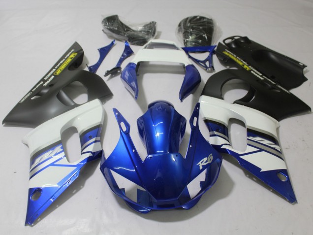 Blue and Matte 98-02 R6 Motorcycle Fairing Blue and Matte 98-02 R6 Motorcycle Fairing