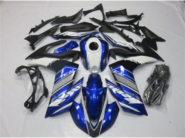 Blue and Silver 15-18 R3 Motorcycle Fairing