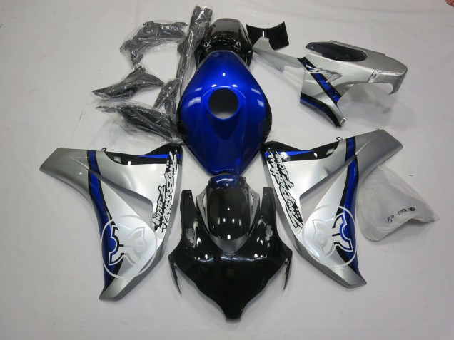 Blue and Silver TBR 06-07 CBR1000RR Motorcycle Fairing Blue and Silver TBR 06-07 CBR1000RR Motorcycle Fairing