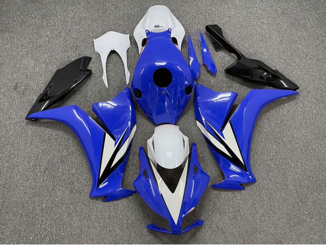 Blue with White 12-16 CBR1000RR Motorcycle Fairing Blue with White 12-16 CBR1000RR Motorcycle Fairing