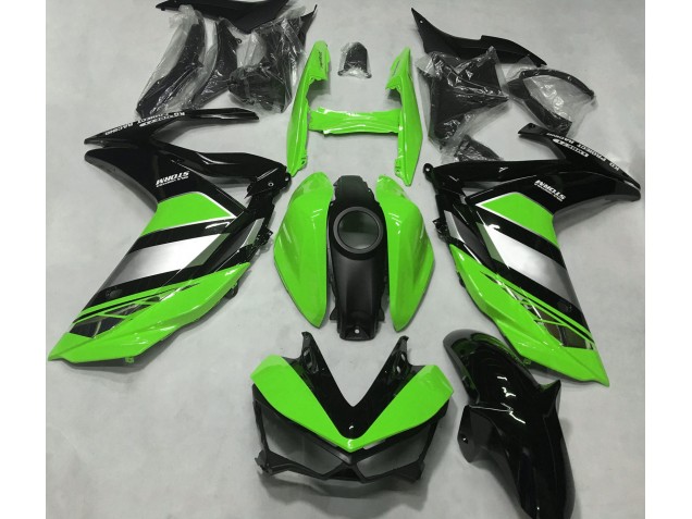 Bright Green Yamalube 15-18 R3 Motorcycle Fairing Bright Green Yamalube 15-18 R3 Motorcycle Fairing