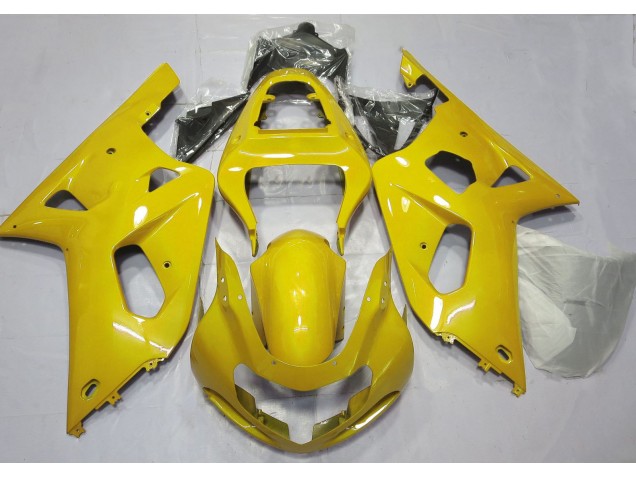 Bright Yellow 01-03 GSXR 600-750 Motorcycle Fairing Bright Yellow 01-03 GSXR 600-750 Motorcycle Fairing