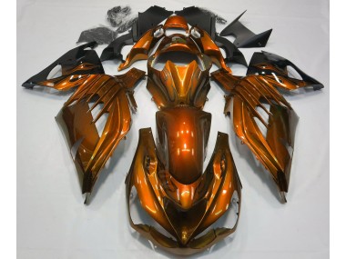Burnt Orange Gloss 12-21 ZX14R Motorcycle Fairing