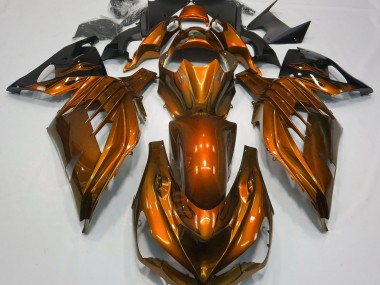 Burnt Orange Gloss 12-21 ZX14R Motorcycle Fairing