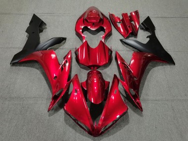 Candy Red & Black 04-06 R1 Motorcycle Fairing