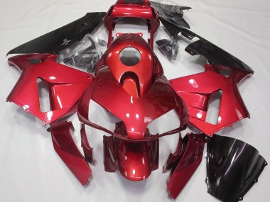 Candy Red Plain 03-04 CBR600RR Motorcycle Fairing