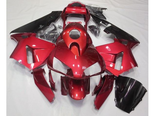 Candy Red Plain 03-04 CBR600RR Motorcycle Fairing
