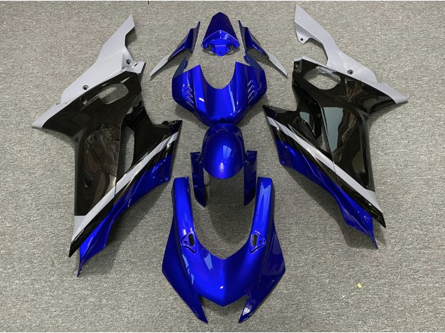 Cement Black and Blue 17-21 R6 Motorcycle Fairing