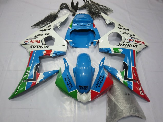 Classic Dunlop 05 R6 Motorcycle Fairing