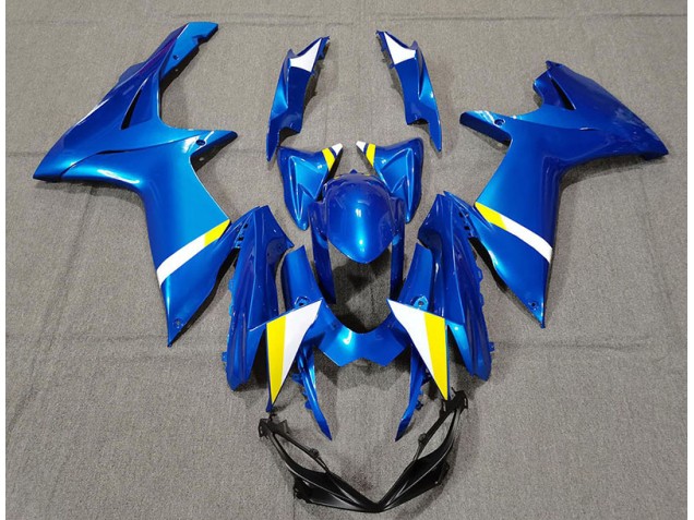 Custom Blue 11-24 GSXR 600-750 Motorcycle Fairing